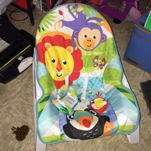 Baby bouncer and baby chair